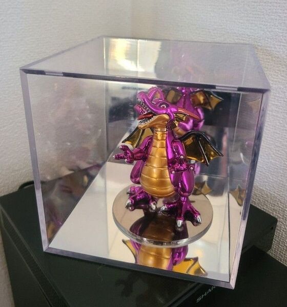 【USED品】■SQUARE ENIX ■SQEX TOYS■ドラゴンクエスト■メタリックモンスターズギャラリー【竜王】飾ケース付