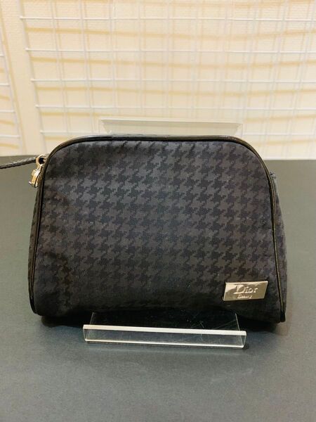 【未使用美品】 Christian Dior クリスチャンディオール ディオール ポーチ 小物入れ ブラック ノベルティ