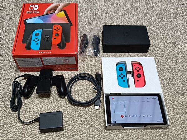 ニンテンドースイッチ 有機ELモデル ネオンブルー ネオンレッド