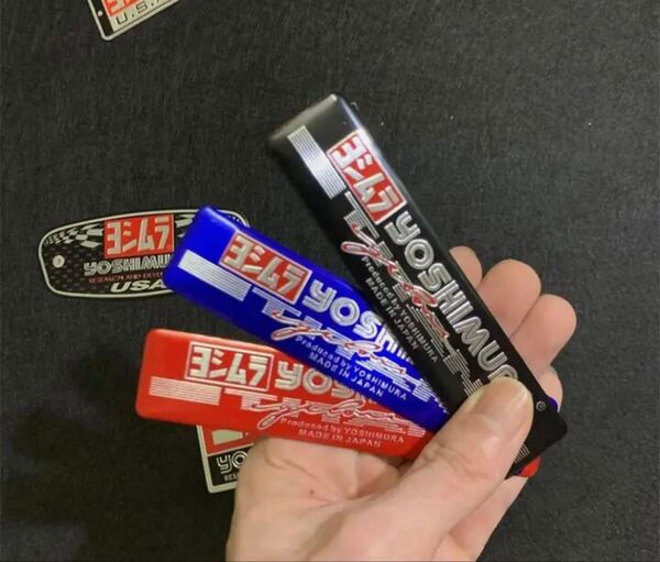 ヨシムラ 耐熱 ステッカー チタン 3色セット