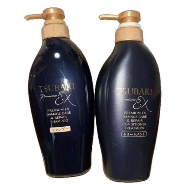 TSUBAKI プレミアムEX ダメージケア&リペア シャンプー/トリートメントセット 各400ml