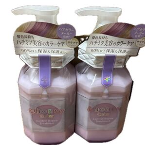 &honey カラーコントロールリペアトリートメント 2本セット 各445g