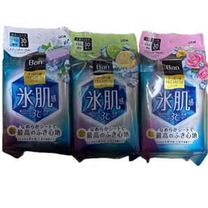 Ban 汗拭きシート 氷肌 3個セット