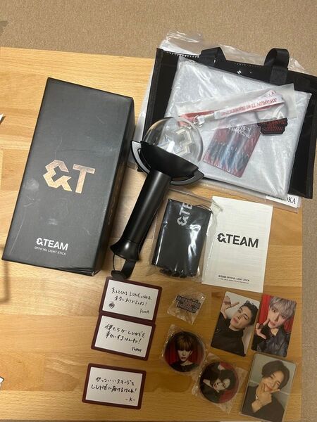 【未使用】&TEAM ペンライト オフィシャルライトスティック