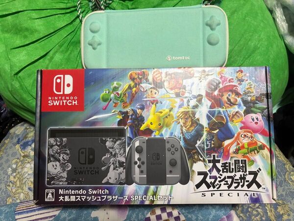 Nintendo Switch 大乱闘スマッシュブラザーズ SPECIALセット&本体収納ポーチ
