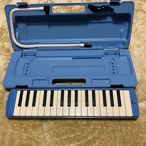 YAMAHA ピアニカ 鍵盤ハーモニカ ヤマハ ブルー P-32D 32鍵 鍵盤 楽器