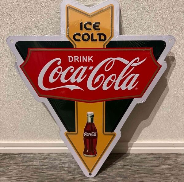 Coca-Cola/コカコーラ/プレート/サイン/アメリカ雑貨/ガレージ/ブリキ看板/ROUTE66/ルート66/USA/LANY