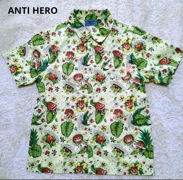 美品 ANTI HERO 半袖シャツ 23SS GRIMPLE STIX