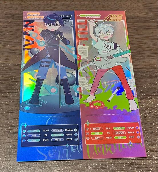 エイリアンステージ イヴァン ティル チケット カード
