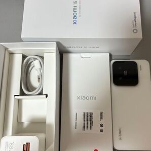 超美品 Xiaomi 15 16+512 16+512GB ホワイト 中国版