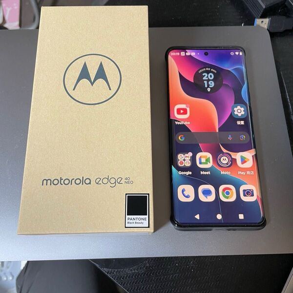 motorola edge 40 neo 6.55インチ メモリー8GB ストレージ256GB ブラックビューティ