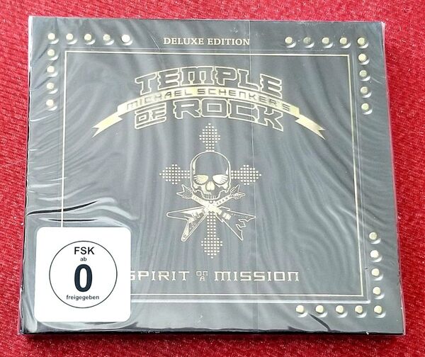 新品・未開封CD+DVD2枚組/マイケルシェンカー/ TEMPLE OF ROCK Spirit on a Mission 輸入盤