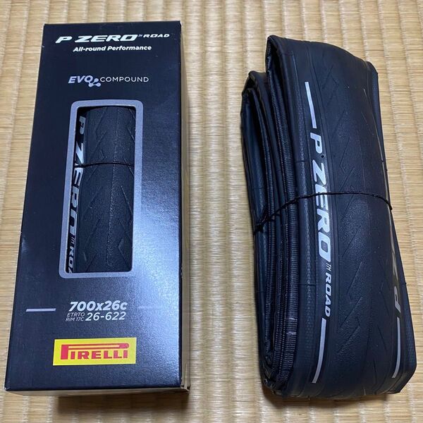 新品未使用 2本セット PIRELLI(ピレリ) P ZERO ROAD クリンチャータイヤ Pゼロ 700C