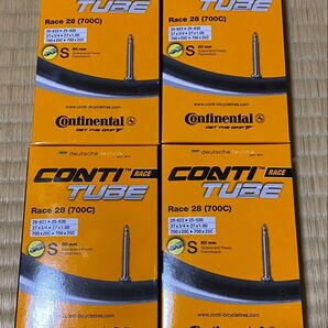 新品4本 コンチネンタル チューブ Continental 60mm