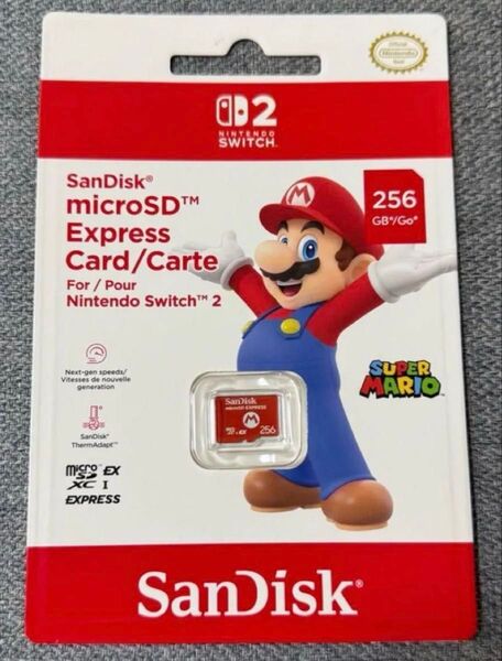 Nintendo Switch2 SDカード microSD Express Card 256GB