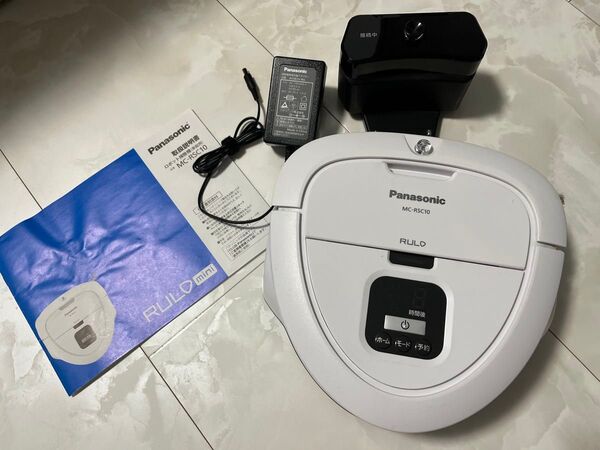 Panasonic パナソニック MC-RSC10-W ルーロミニ RULO mini ホワイト お掃除ロボット ロボット掃除機