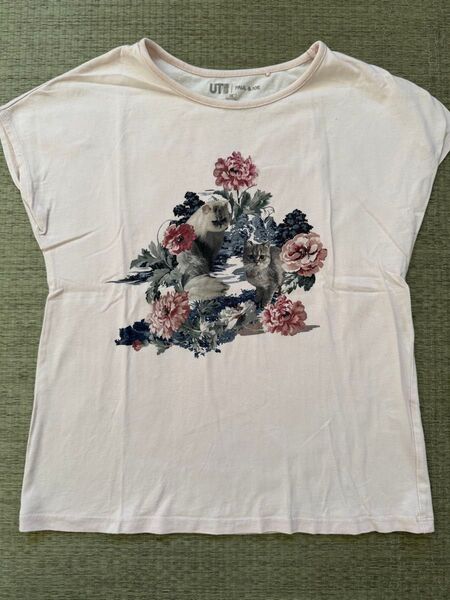 ユニクロ★PAUL & JOE★140★半袖 Tシャツ ポールアンドジョー UNIQLO 半袖Tシャツ 猫