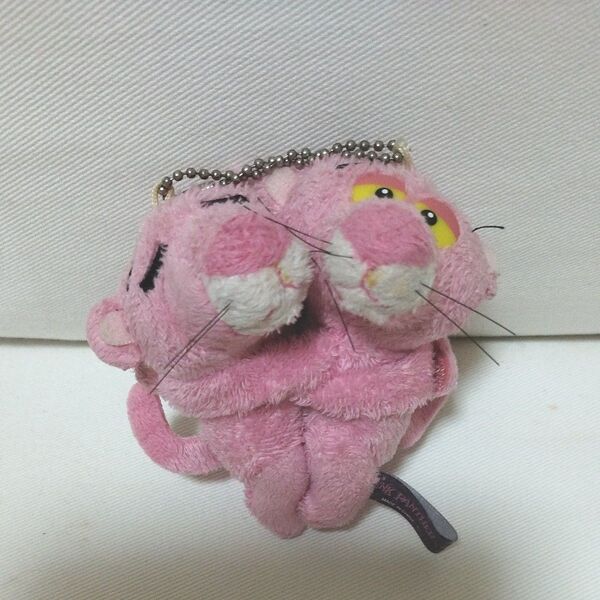 ピンクパンサー ぬいぐるみ キーホルダー マスコット ハグ 年代物