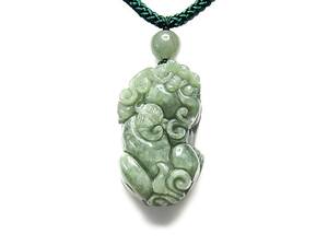  good quality ......hikyuu carving necklace natural stone . fortune . female prime 