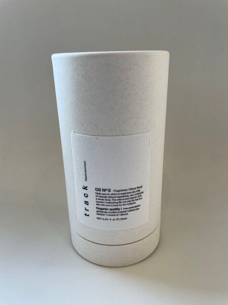 新品未開封トラックオイル No3 最新NEWデザインプッシュタイプ箱付き90ml