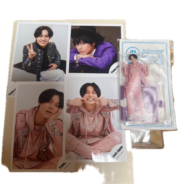Travis Japan 松田元太 アクリルスタンド Johnnys ISLAND STORE 20 夏 写真 フォト