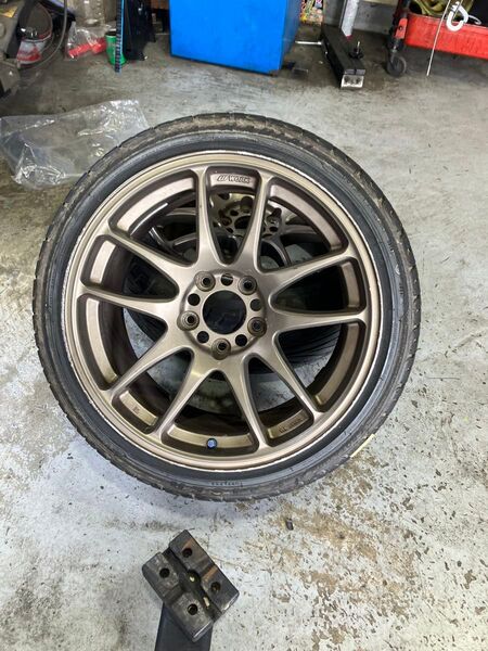 WORK EMOTION CR KAI 17インチ 9J+44 5H-114.3 2本