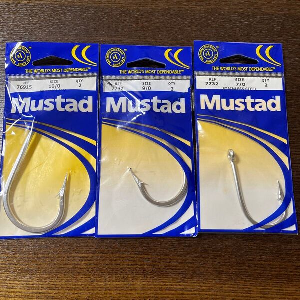 Mustad マスタッド ステンレス ベイキング 大物狙い トローリング
