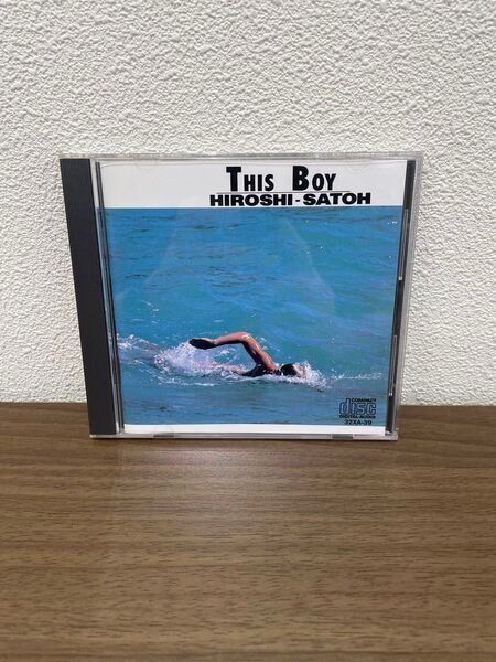 佐藤博 THIS BOY ディス・ボーイ HIROSHI SATOH CD 1985年オリジナル盤 32XA-39