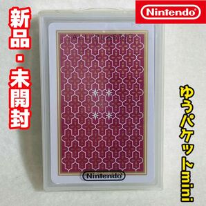 Nintendo 任天堂 スタンダード トランプ ナップ 606 カラー 赤 新品 未開封 ニンテンドー