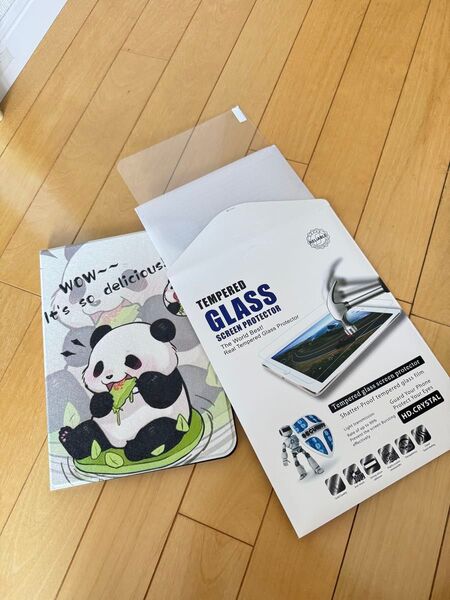 iPad pro 11インチ (M4/2024)専用ケースとグラスフィルム付け