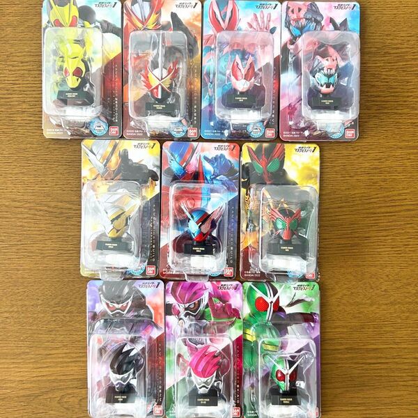 仮面ライダー マスクヒストリー1 リバイス ゼロワン セイバー W オーズ