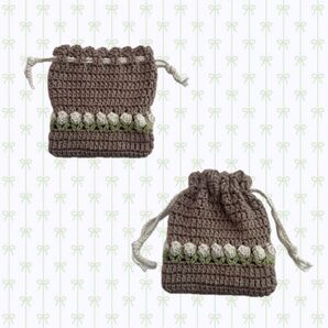 チューリップの巾着 ハンドメイド