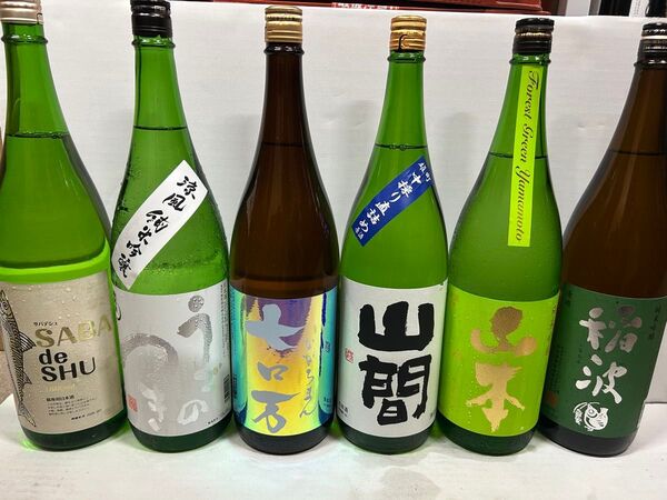 【一升瓶】日本酒6本セット!
