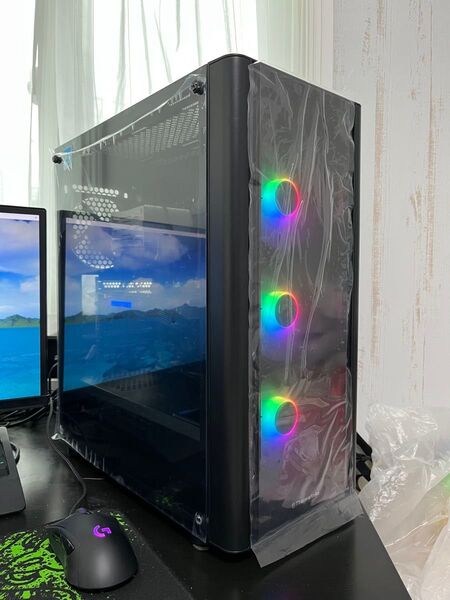 Ryzen5 5600X B450TUF Mem16GB HX850i Thermaltake V250 ARGB ゲーミングPC