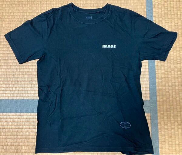 黒 Tシャツ IMAGE プリント TANGTANG タンタン サイズM