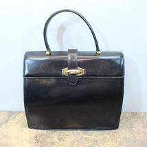 VINTAGE CELINE LEATHER HAND BAG MADE IN ITALY/ヴィンテージセリーヌレザーハンドバッグ_画像1