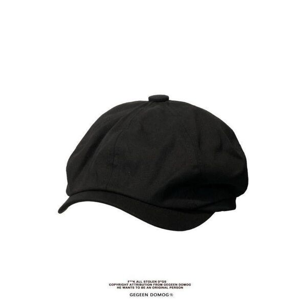 ネイビー キャスケット ハット ベレー帽 ハンチング 帽子 メンズ レディース オシャレ 男女兼用【新品】