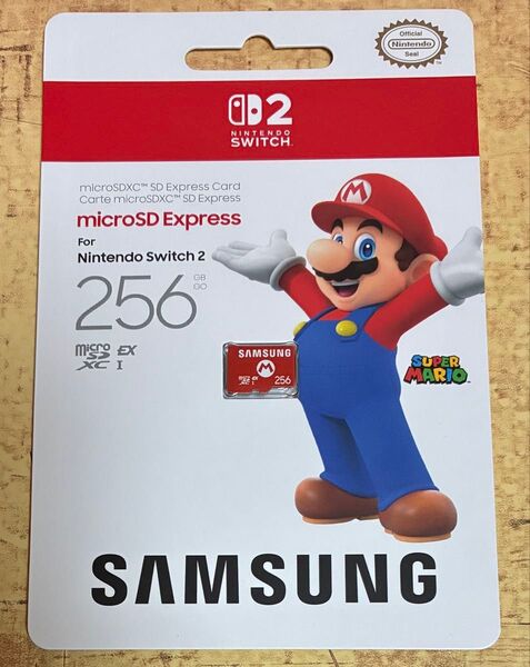 新品 Samsung microSD Express Card for Nintendo Switch 2 256GB