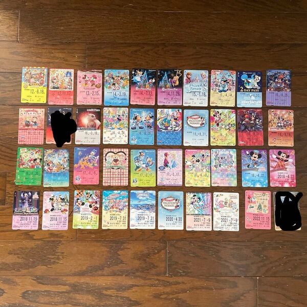 ディズニー リゾートライン フリーきっぷ 38枚 おまとめ セット 東京ディズニーリゾート まとめ売り
