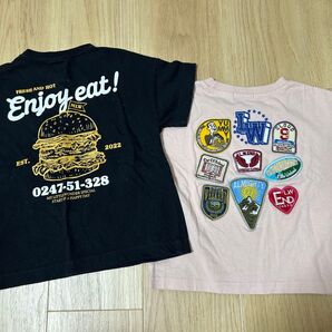My Little wonder little weekend Tシャツ 2枚セット 90 しまむら バースデイ