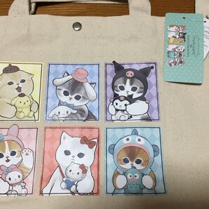 新品 モフサンド 2wayショルダー付トートバッグ サンリオ mofusand