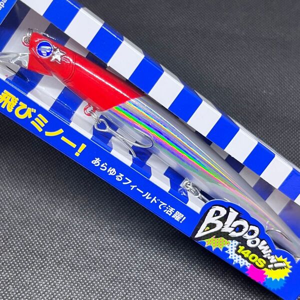 ★ブルーブルー ブローウィン140s★人気カラー レッドヘッドホロ 新品未使用 応募券付き