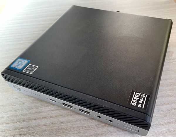 整備済 HP EliteDesk 800 G4 DM Core i7 8700t 8GB/500GB ミニPC Win11 Pro