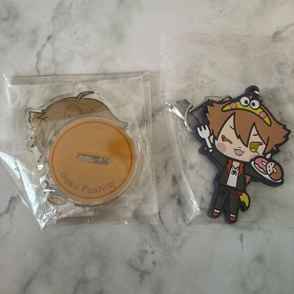 にじさんじ 伏見ガク DMMスクラッチ アクリルスタンドキーホルダー ラバーキーホルダー サンリオ