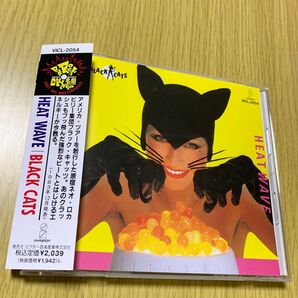 ブラックキャッツCD HEAT WAVE CD BLACK CATS(超美品)