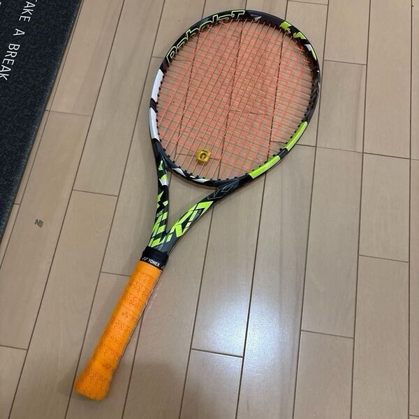Babolat バボラ PURE AERO 100 ピュア アエロ 硬式テニスラケット G2 300g 2022購入+おまけ