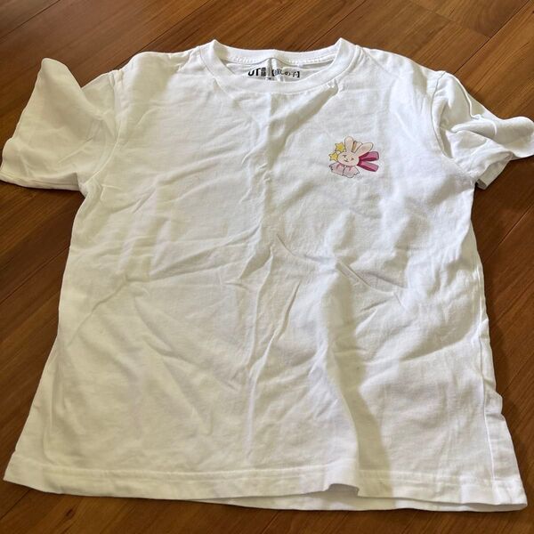 ユニクロ UT うさぎ イラスト Tシャツ 130㎝