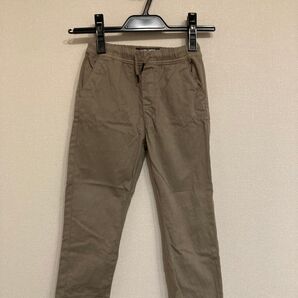 極美品 水通しのみ next ネクスト ベビー チノパン ベージュ ウエストゴム ポケット付き 100センチ 2y3y
