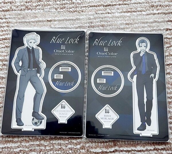 ブルーロック OneColorアクリルスタンドプレート 【凪誠士郎】【御影玲王】