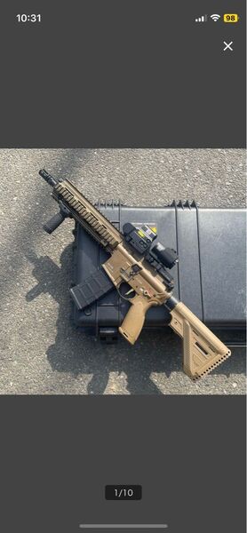 【 MWS HK416A5 ガスブローバック LEVEL2 】
